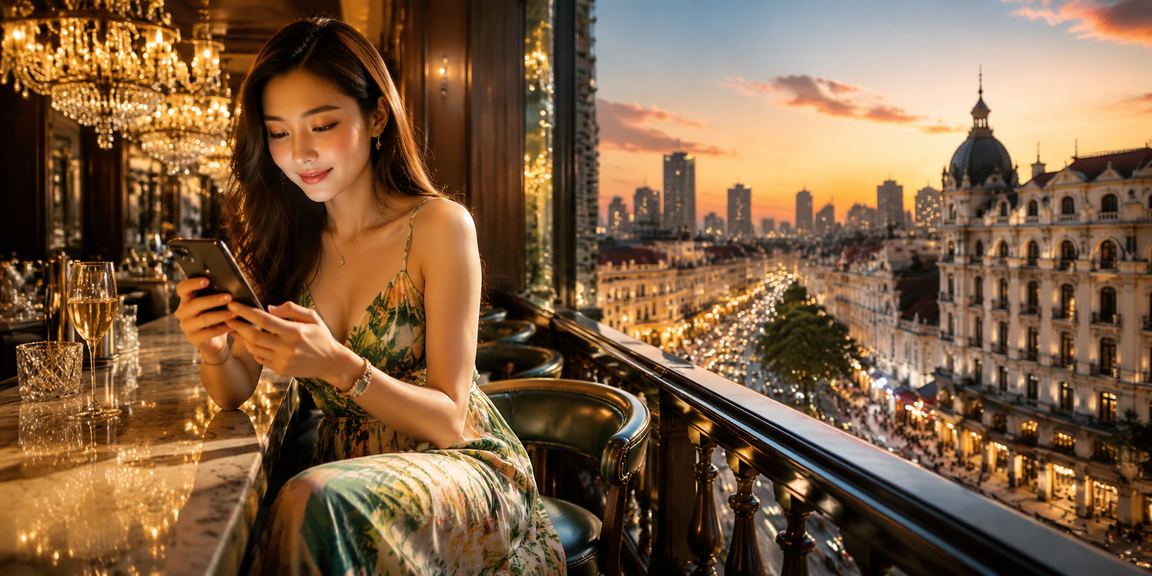 Không khí cá cược thể thao VIP tại TP. Hồ Chí Minh ban đêm